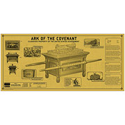 Indiana Jones Ark of the Covenant Golden Spec Plate